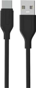 Yetty 2.4A 1m Type-C Kablo Siyah YKB-03S (Yerli Üretim)