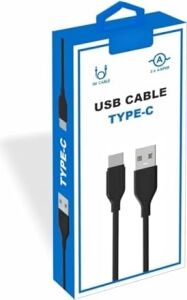 Yetty 2.4A 1m Type-C Kablo Siyah YKB-03S (Yerli Üretim)