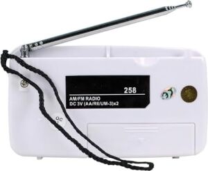 HT-258 Taşınabilir Am/fm Radyo Küçük Boy Cep Radyosu Pilli Radyo K-258 Knstar