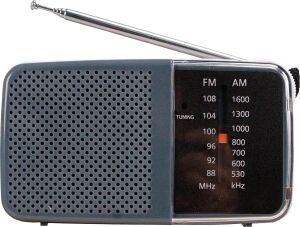 HT-258 Taşınabilir Am/fm Radyo Küçük Boy Cep Radyosu Pilli Radyo K-258 Knstar