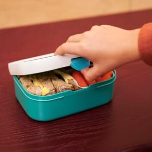 - Campus Yemek Kutusu, Bento Beslenme Kutusu, Çocuklar Için, Bento Bölmeli ve Çatallı, Yemek Hazırlama Kutusu, Klipsli Kilitli, Bpa Içermez ve Bulaşık Makinesinde Yıkanabilir, 750 Ml, Unicorn