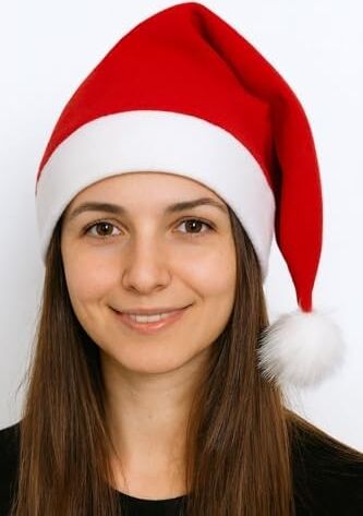 Yılbaşı Şapkası, Kadife Kürklü, Uzun Tüylü, Noel Baba, Cadılar Bayramı, Parti,süs