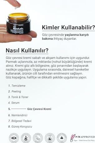 The Newlab. Dolgunlaştırıcı Etkili%10 Argireline Peptide Kaz Ayakları ve Mimik Çizgisi Karşıtı 15 ml