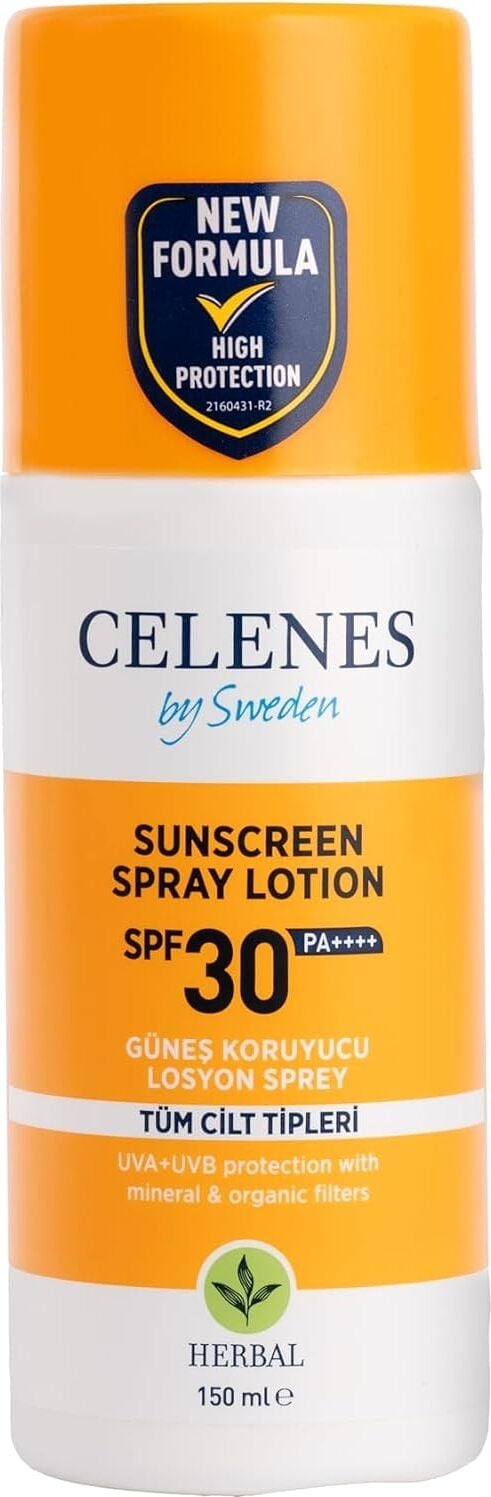 By Sweden Herbal Güneş Koruyucu Losyon Spray SPF30 150ML