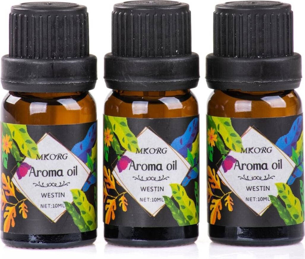3’lü Esansiyel Uçucu Yağ 3X10ML Westin Kokulu Buhurdanlık Yağı Set, Difüzör, Banyo ve Oda Kokusu