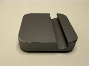 Premium Alüminyum Cep Telefonu Standı – Masaüstü Kullanım Için Ergonomik, Kompakt Tasarım, iPhone ve Android Uyumlu, Uzay Grisi (Uzay Gri)