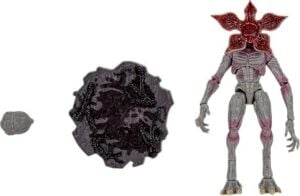 Stranger Things Demogorgon Upside Down Collector Figürü - Alternatif Baş ve Çevresel Teşhir Tabanı ile 15 cm Son Derece Detaylı Figür