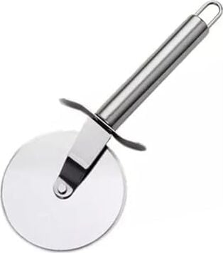 Paslanmaz Çelik Hamur Kesme Ruleti, Pizza Kesici Rulet, 20 Cm, 9 cm Çap
