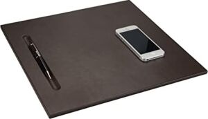 2k 565-2 Sümen Takımı Mdf Malzemeden Suni Deri Kaplı Tek Parça Pad Toplantı Sümeni 35X32 Cm, Kahve
