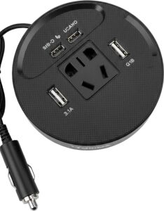 Şık Tasarımlı Araç Içi Power Converter Dayanıklı ve Güçlü