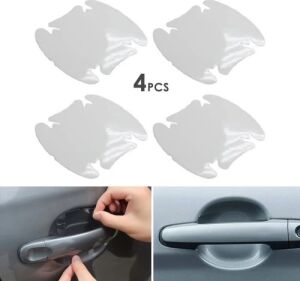 Araba Kapı Kolu Koruyucu Film (4lü Set)