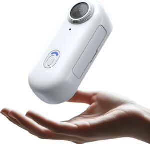 Manyetik Klipsli Mini Aksiyon Kamera 1080P Wifi Bağlantılı Geniş Açılı Lens