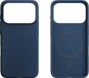 iPhone 17 Pro Max Ile Uyumlu Techwoven Magsafe Silikon Kılıfı (Lacivert)