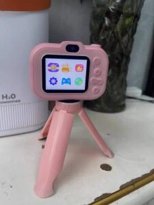 Ayaklı Mini Fotoğraf Makinesi Çocuk Için Eğitici Video Kamera
