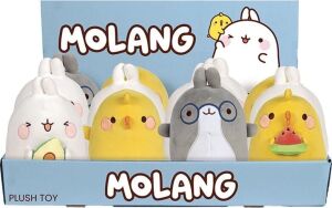 760024980 Molang Peluş 18 cm - 1 Adet Stokta Olan Gönderilir