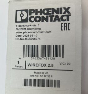 Phoenix Contact 1212368 Wirefox 2.5 Profesyonel Otomatik Kablo Soyma ve Kesme Pensi