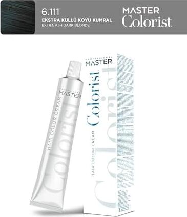Professional Tüp Saç Boyası Boya 60 ml 6.111 Ekstra Küllü Koyu Kumral
