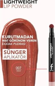 Lightweight Yarı Transparan & Mat Bitişli Nemlendirici Dudak Pudrası