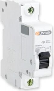 1 Adet Günsan 1X10 A B Tipi 6ka W Otomat Sigorta OS3B160-10