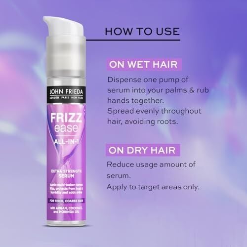 Frieda Frizz Ease Kalın ve Inatçı Saçlar Için Ekstra Güç Serum 50 ml