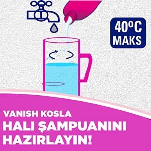 Zorlu Lekelere Özel Leke Çıkarıcı Şampuan Halı 850 ml