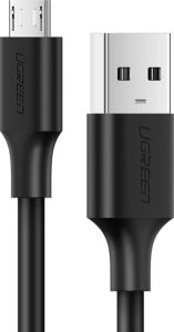 2.0 A Usb-A & Micro USB Data ve Şarj Kablosu, 1 Metre, Siyah, 60136