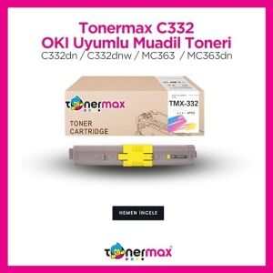 Oki Uyumlu  C332 Muadil Toner Takım