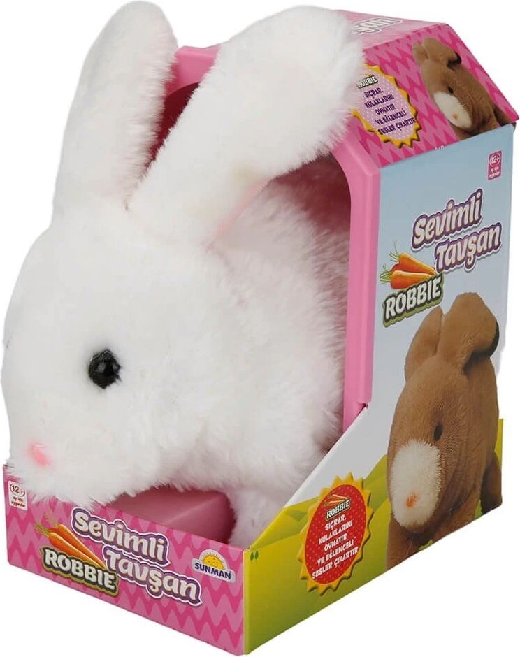 Sevimli Peluş Tavşan Robbie