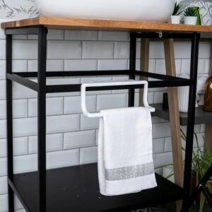 Towel Hanger Dolap Kapağına Asılabilen Havluluk, Havlu Askısı Beyaz