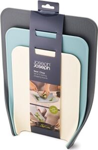 60122 Nest Chop 3’lü Kesme Tahtası Seti, Plastik, 5,7 x 25,5 x 34,3 cm