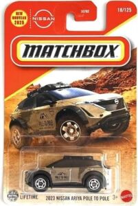 C0859  1:64 Tekli Arabalar 2023 Nissan Ariya Pole To Pole (Kısa Kart) JBR23