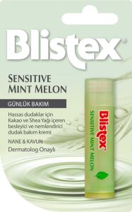 Blistex Sensitive Mint Melon Uzun Süreli Nemlenmeyi Destekleyen Kurtarıcı Dudak Bakım Kremi 4.25 G