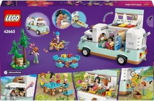 Arkadaşlık Karavan Macerası 42663-7 Yaş ve Üzeri Kız ve Erkek Çocukları Için Mini Bebek Içeren Yaratıcı Oyuncak Yapım Seti, Doğum Günü Hediyesi (778 Parça)