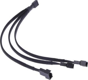 4 Pin Switch Fan Çoklayıcı Y Pwm Çoklayıcı Splitter Kablosu 3 Pin 3 Port 4303