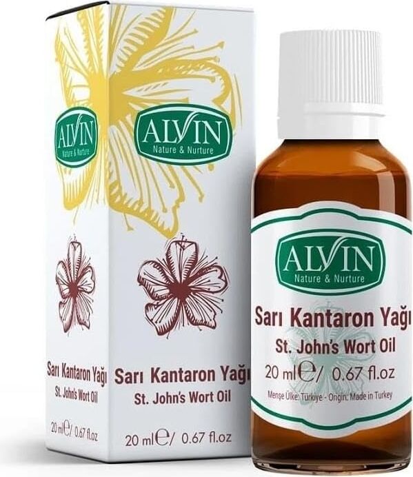 Alvin Sarı Kantaron Yağı St. John's Wort Oil, 20 ml
