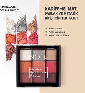 Flawless Eyeshadow 02 Göz Far Paleti