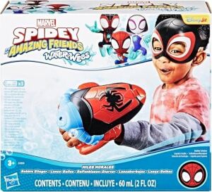 Spidey And His Amazing Su Ağları Miles ''spin'' Morales Maskeli Elektronik Baloncuk Atıcı Rol Yapma Seti, 3 Yaş ve Üzeri Çocuklar Için Süper Kahraman Oyuncakları