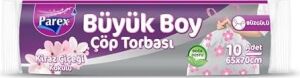 Kokulu Büzgülü Büyük Boy Çöp Poşeti 10LU