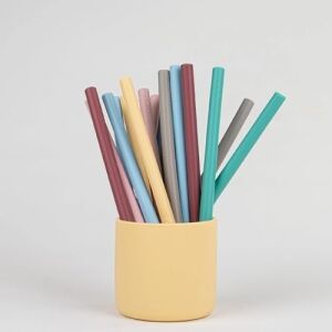 Hüp Silikon Pipet 3 Lü & Tem.fırçası - Mineral Blue