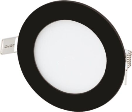 1 Adet Cata Ct 5125 Sıva Altı 6W Siyah Kasa LED Spot 3200K Gün Işığı
