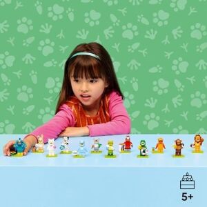 Minifigures Hayvanlar Seri 28 71051 – 5 Yaş ve Üzeri Çocuklar Için Papağan, Aslan ve Sevimli Tavşan Dahil 12 Sürpriz Minifigürden 1'ini Içeren Yaratıcı Oyuncak Yapım Seti, Hediye Fikri (7 Parça)