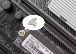 2 Adet M2 Vida, Metrik Yıldız Uçlu, Nvme M.2 SSD Montajı Için + Tornavida + Asus Anakart Sabitleme Klipsi