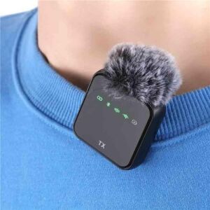 K9-Y2 Kablosuz Taşınabilir 3 In1 Yaka Mikrofonu Tüylü Mini Mic Tak ve Çalıştır Canlı Yayın Vlog Kablosuz Yaka Çift Verici Mikrofon Yüksek Kalite Profesyonel