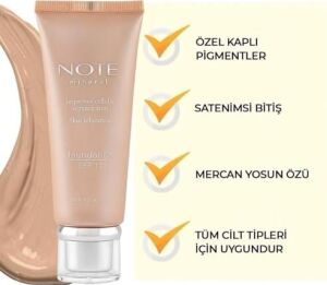 Mineral 401 Bitişli Spf 15 Kapatıcı Fondöten