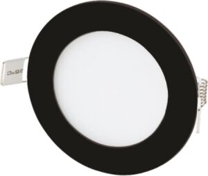 1 Adet Cata Ct 5125 Sıva Altı 6W Siyah Kasa LED Spot 6400K Beyaz Işık