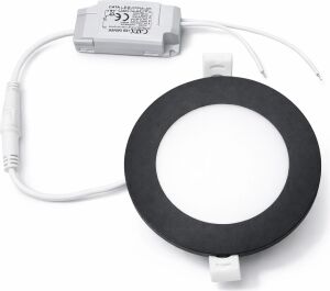 1 Adet Cata Ct 5125 Sıva Altı 6W Siyah Kasa LED Spot 6400K Beyaz Işık