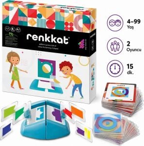 Zet Zeka Renkkat (Tek Kişilik) Dikkat, Oyunu 4+ Yaş 1 Oyuncu