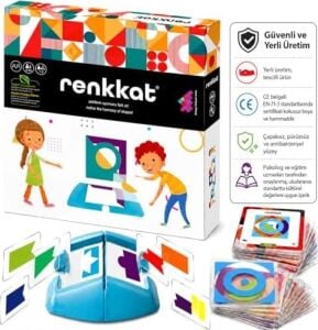 Zet Zeka Renkkat (Tek Kişilik) Dikkat, Oyunu 4+ Yaş 1 Oyuncu
