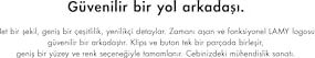 Zarif Lamy 204 Tükenmez Kalem Logosu M + M16BL Kırmızı, (4014519654162)
