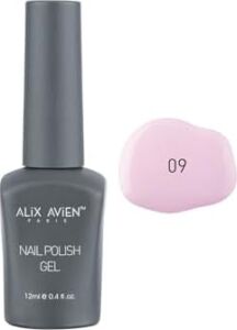 Uv Kalıcı Açık Pembe Jel Oje 09 - Gel Polish - 12 ml